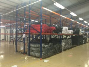 Dự án kệ sắt nhà máy dệt may Nam Định