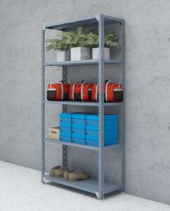 Kệ sắt V Lỗ Đa Năng Dài 1,2m x Rộng 0,3m x Cao 2m x 5 Tầng